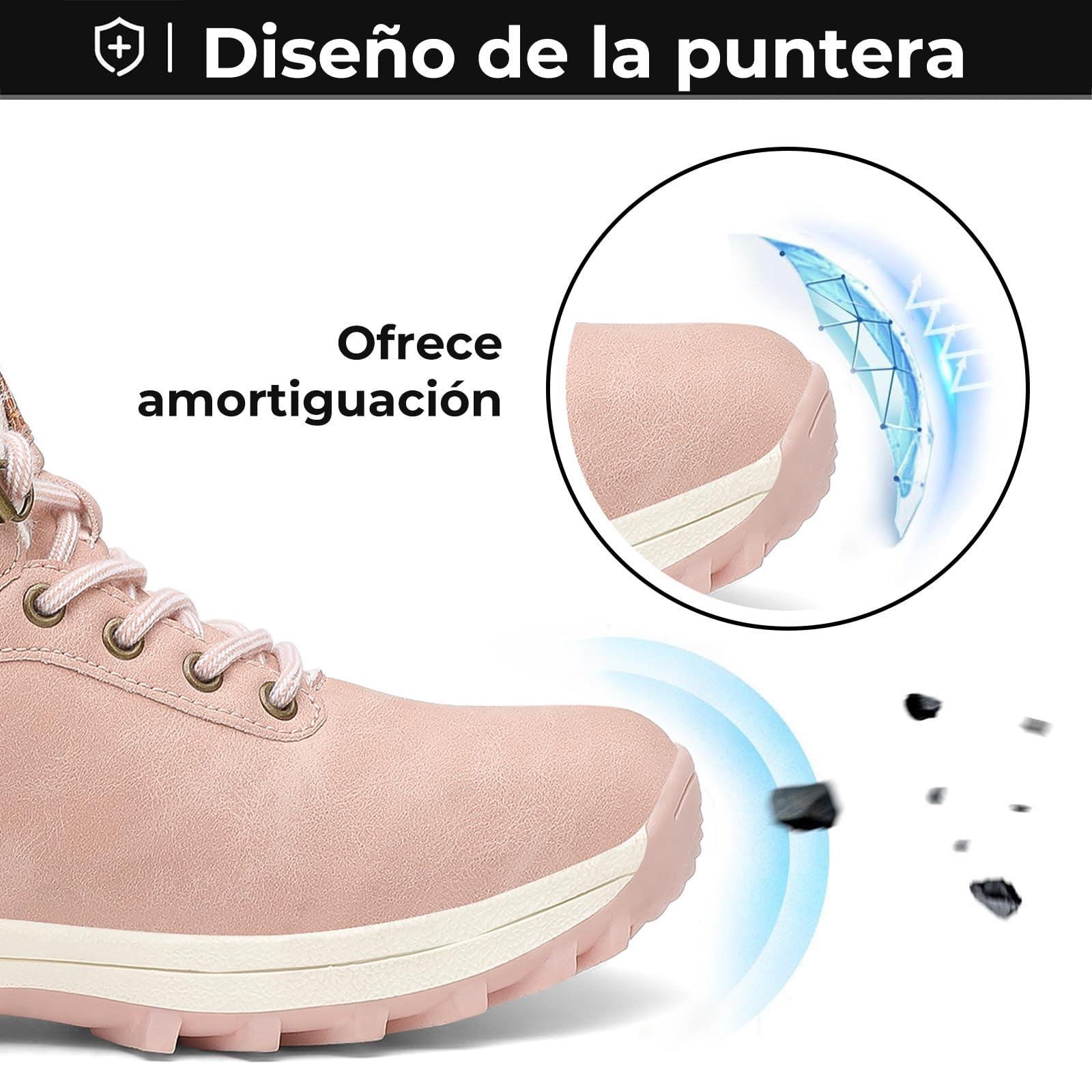 Mishansha Zapatos de Invierno Hombre Botas de Nieve Mujer 36-48
