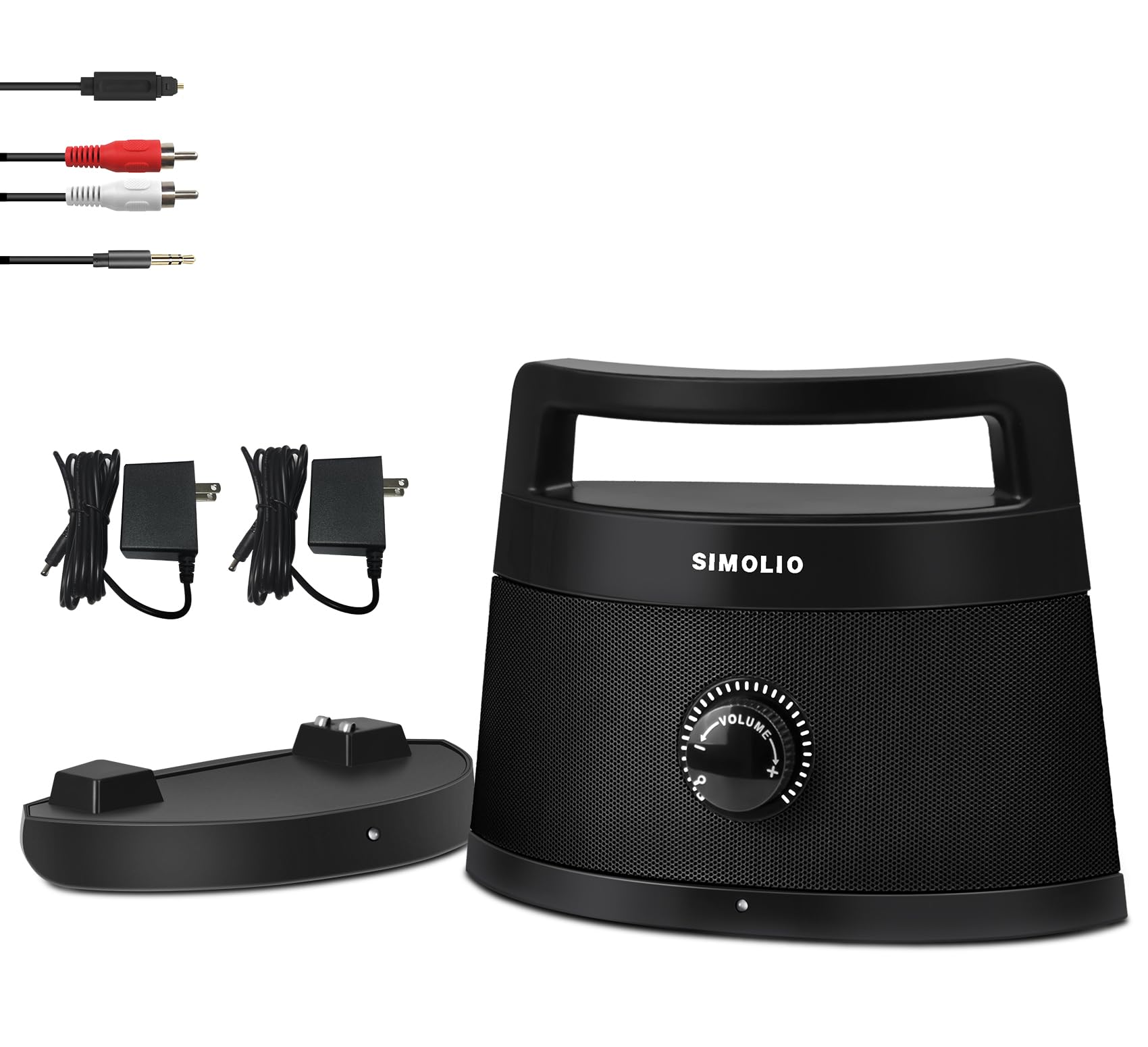 Amazon.com: SIMOLIO 621D Plus Wireless Speakers for TV for Seniors