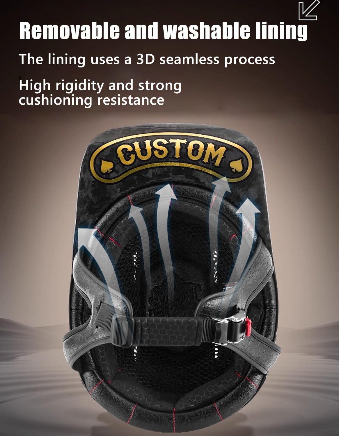 Demi Casque Moto Jet pour Hommes Femmes Casques De Baseball Moto Demi Casque Scooter Ouvert Casques Bol Moto ECEDOT Homologué pour Street Bike Scooter Mobylette Cruiser