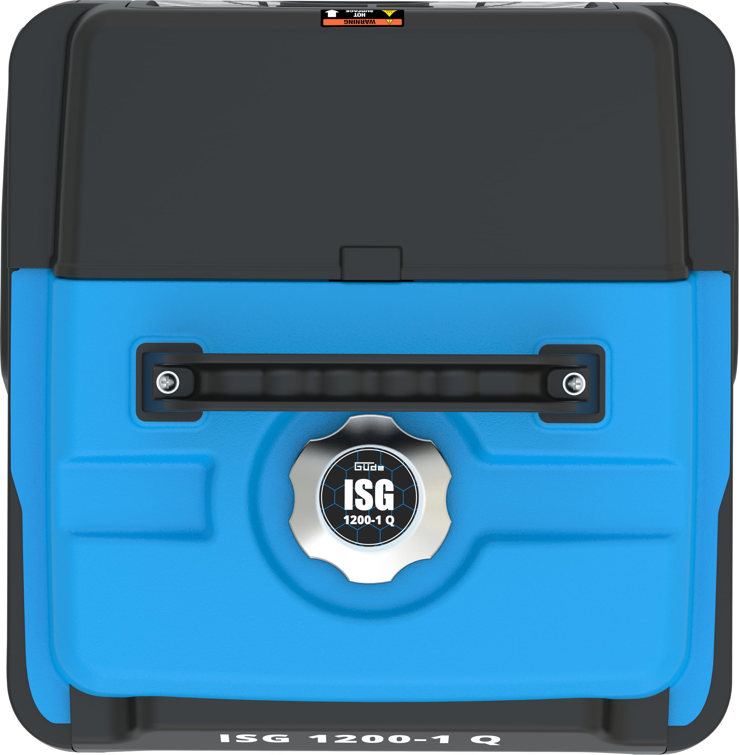Güde Inverter Stromerzeuger ISG 1200-1 Q (4-Takt Motor, Benzin, 1,3/1,76 (kW/PS), 1x 230V, 2x USB, max. 1200W, Laufzeit bis 6 h, Tank 3 l, Überlastungsschutz, LED-Display, Zubehör, Gewicht 12,4 kg)