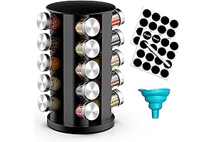 Rotating Seasoning Organizer with Spinner