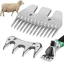Schafschermaschine Schermesser, gerade 13 Zähne Elektrischer Wollschneider Ziegenklipper Schere Ersatzteil Professionelles Schafschermesser für Schafschur und Tierpflege-Experten
