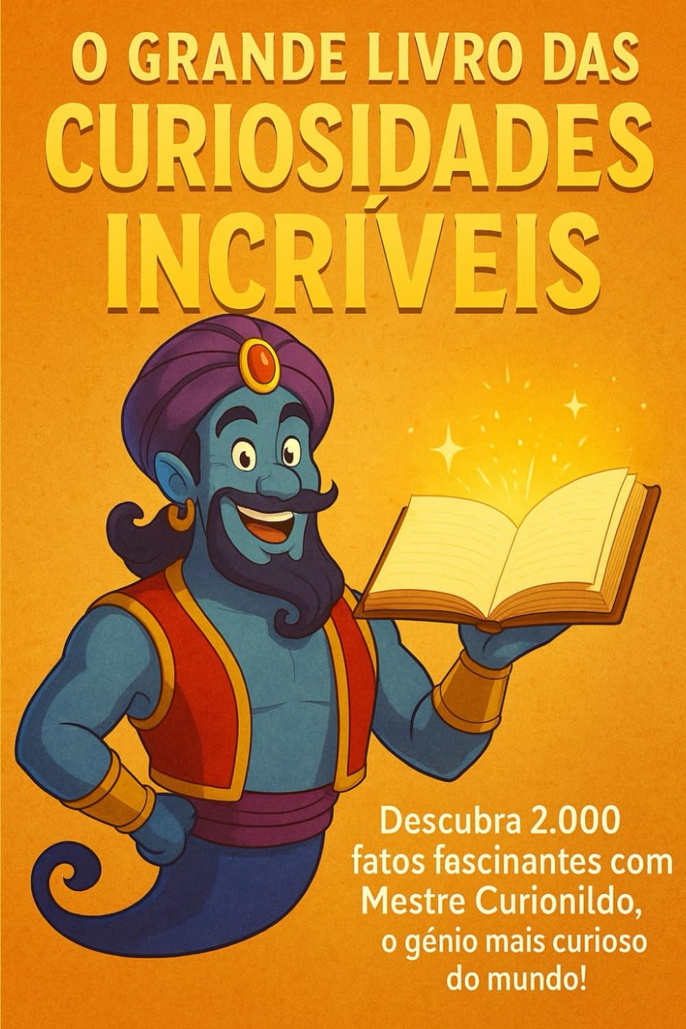 O Grande Livro das Curiosidades Incríveis: Descubra 2.000 fatos fascinantes com Mestre Curionildo, o gênio mais curioso do mundo!