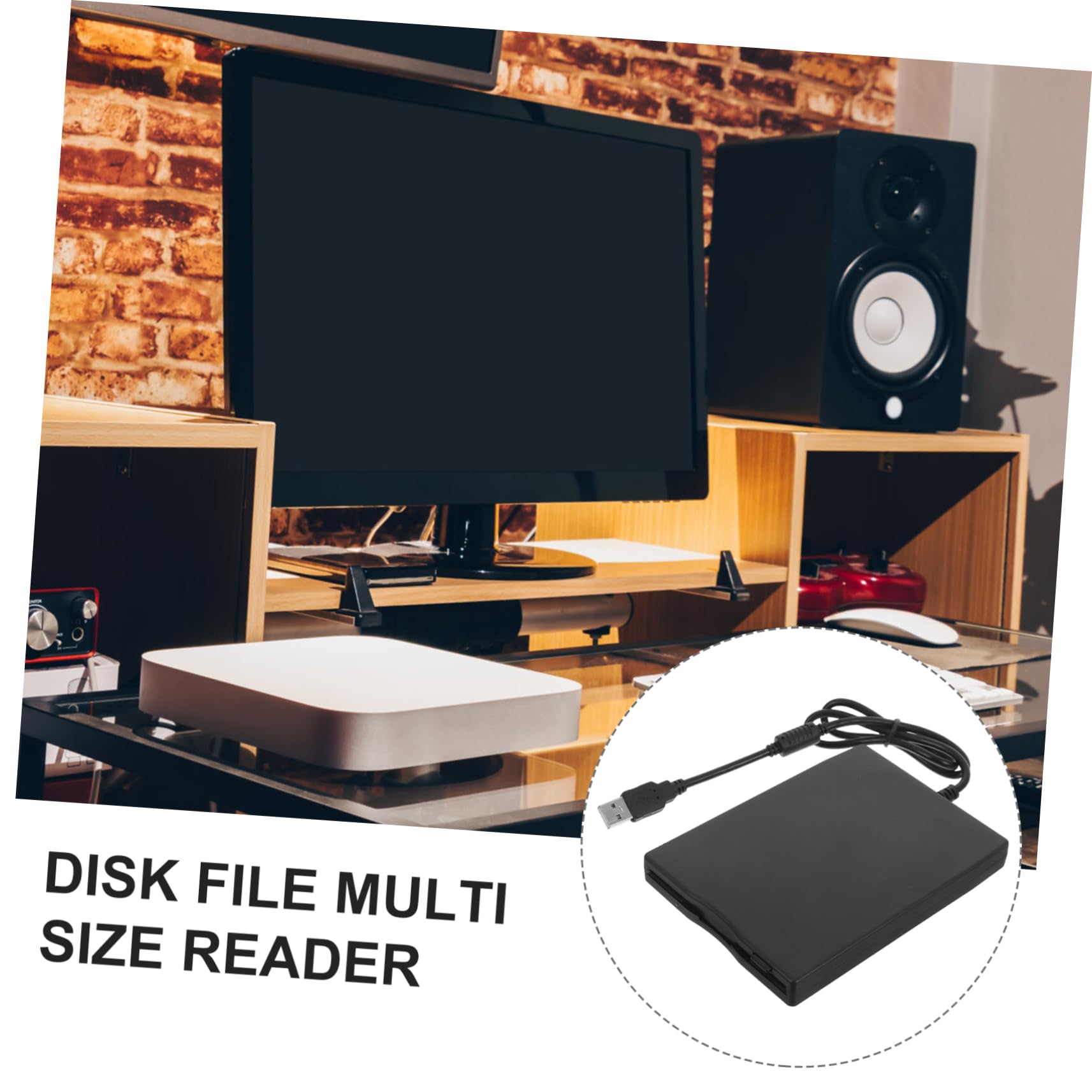 Adaptador De Lector De Unidad Zip A USB Lector De Disco Duro Externo Compatible con Ordenador Portátil