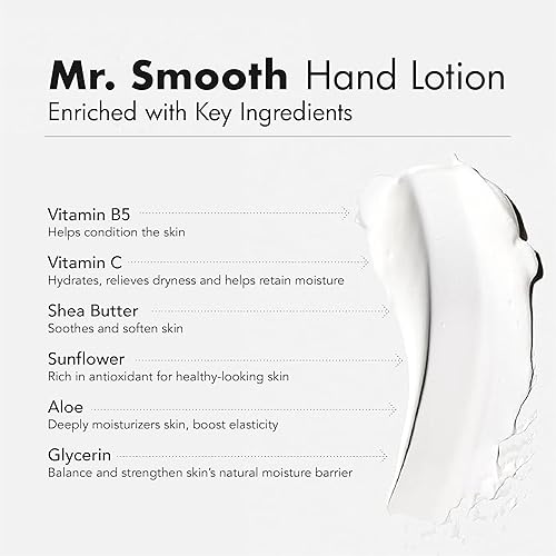 Miniatura 5 de Mr. Cool Gel para el cabello, agarre fuerte, brillo intenso de aspecto húmedo, sin alcohol y loción gruesa para manos Mr. Smooth para aliviar la