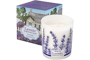 Heavenly Scents: Lavender & Rosemary Aromatherapy Soy Wax Candle