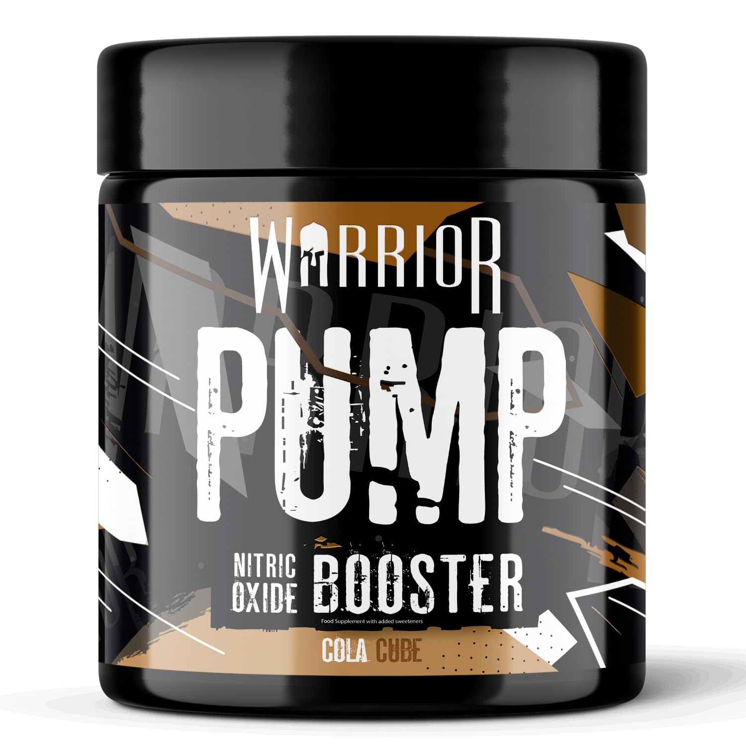 Warrior Pump Pre Workout Powder 225g – Non Stim & Caffeine Free Preworkout Nitric Oxide Supplement – Contains Citrulline Malate, Glycerol, Cyclic Dextrin and Beetroot – 30 Servings, Cola Cube