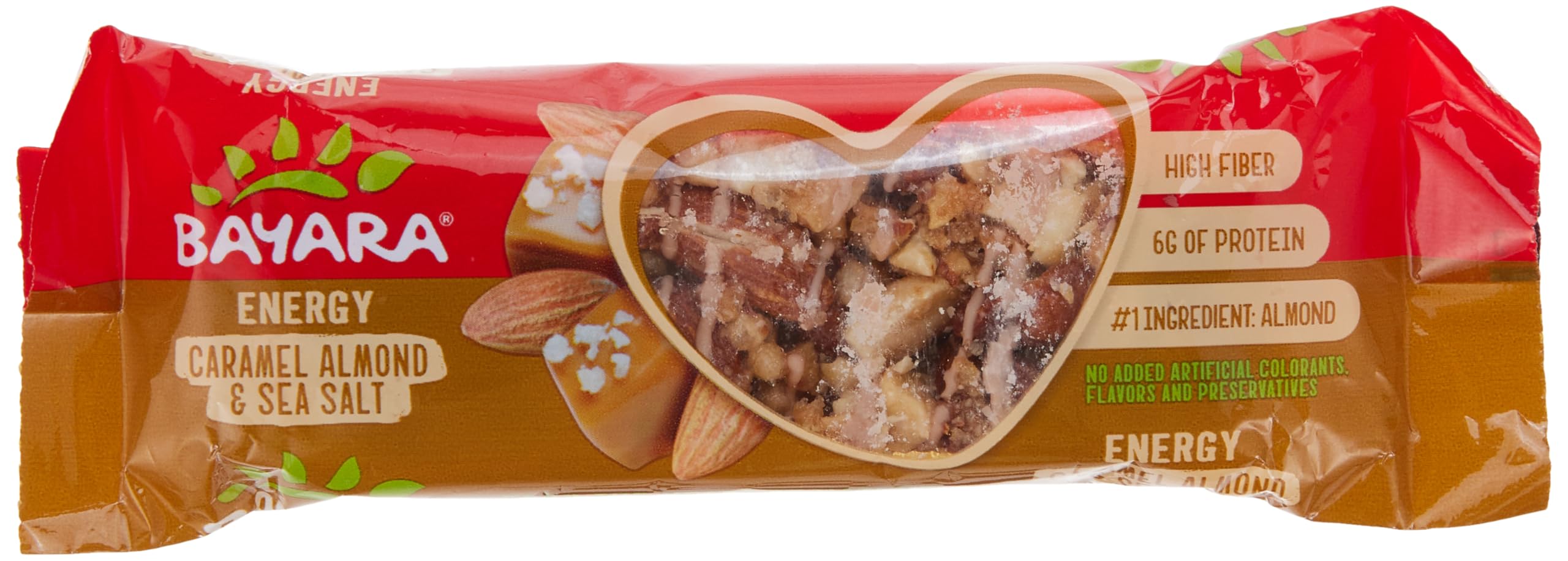 Energy Bars Caramel Almond & Sea Salt 40G (Single Piece)