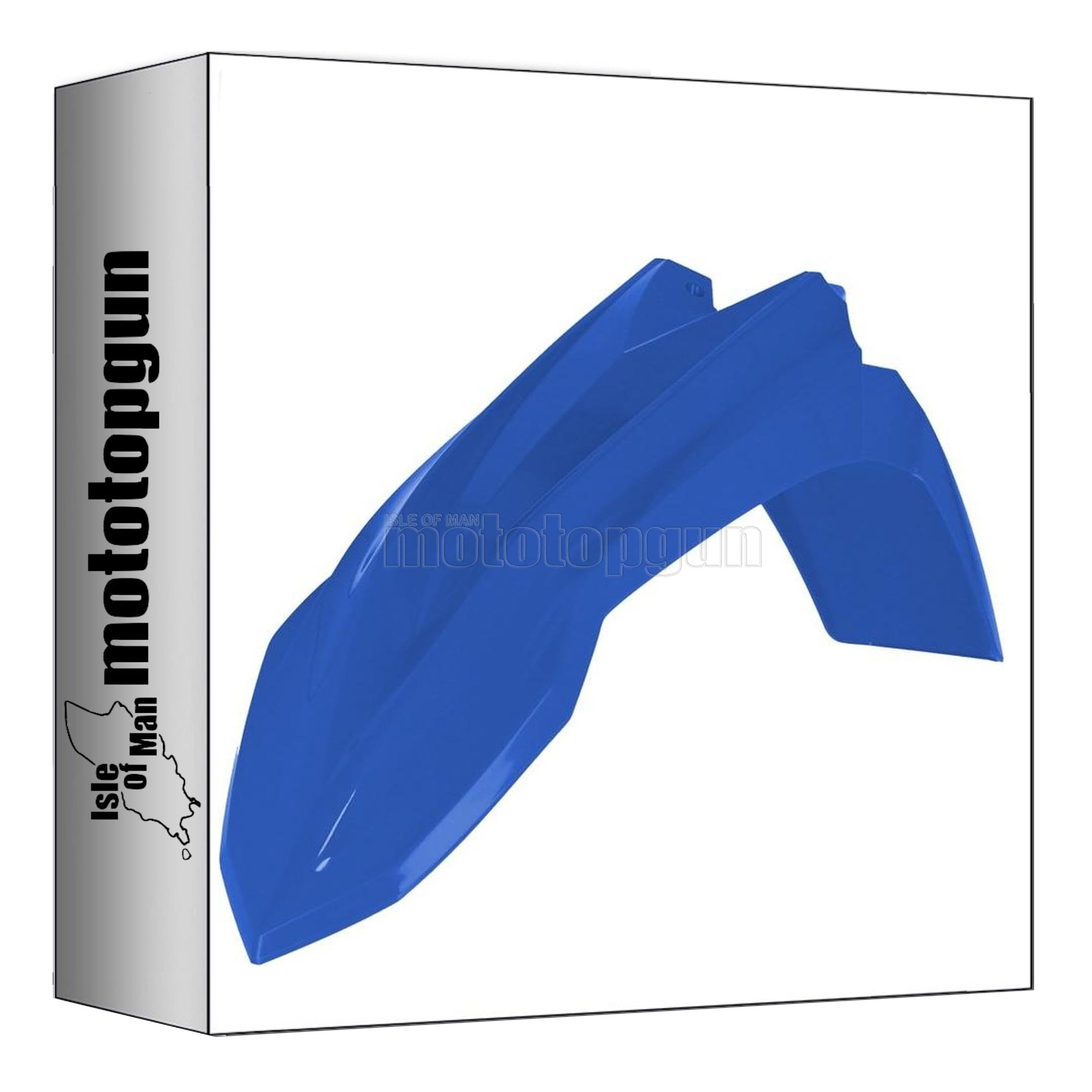 Garde-boue avant bleu antichoc compatible Beta RR 390 4T - 3