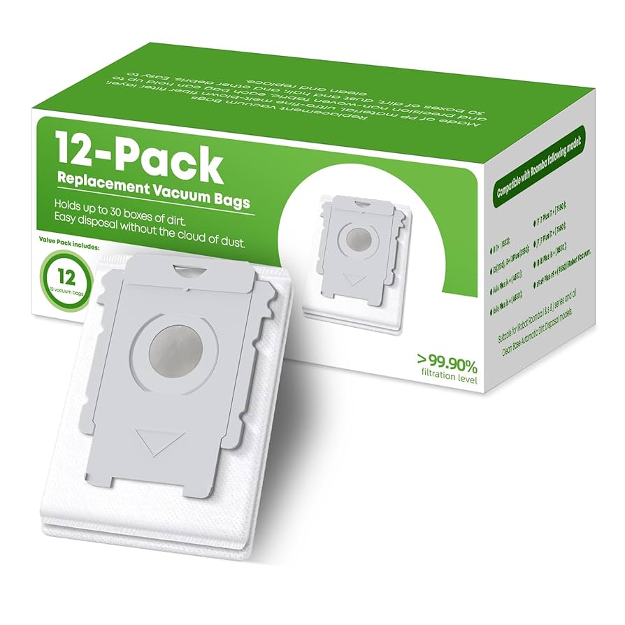Amazon.com - VBN 12 Pack Replacement Roomba Vacuum Bags