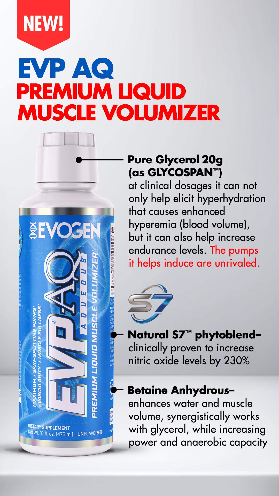 Evogen EVP AQ Liquid Glycerol Nitric Oxide | Unflavored | 16 Fl Oz — Amazon image 7
