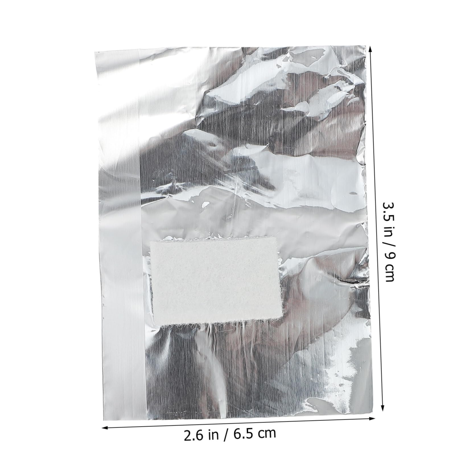 PLAFOPE 3 Set Di Involucri in Alluminio Per La Rimozione E La Pulizia Delle Unghie 200 Pezzi * 3