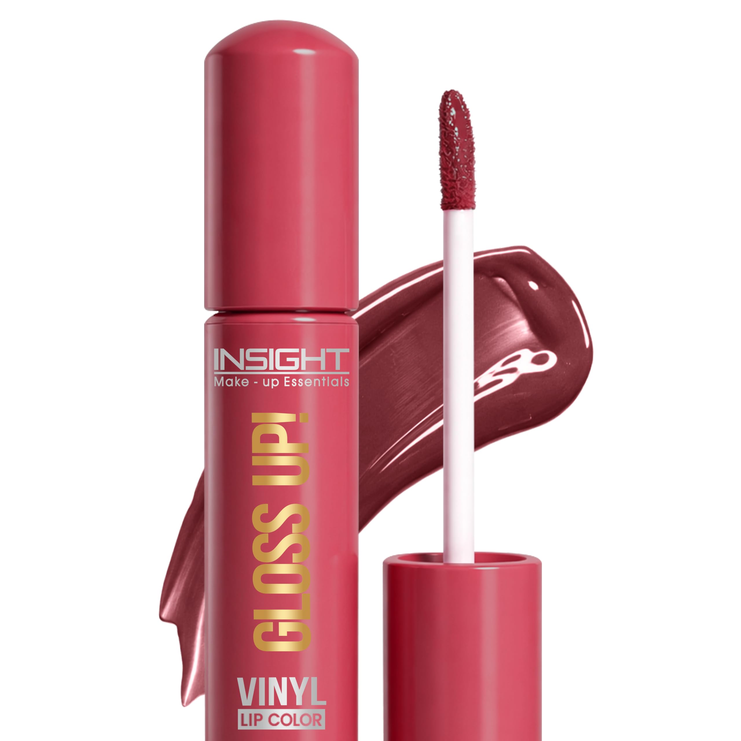 INSIGHT Gloss Up Lip Color - Sable Sunset | High-Gloss Finish | Rich Pigmentation | Lightweight, Long-Lasting Formula | All-Day Comfortable Wear (4g)-picture-17