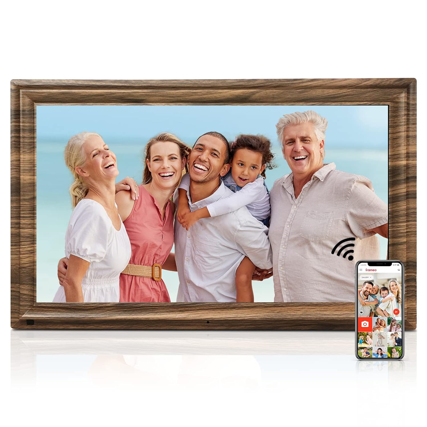 Buy 16 Inch Large Digital Picture Frame, Canupdog Digital Photo Frame