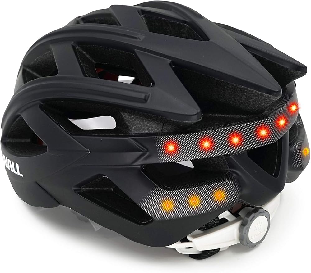 Livall casco da bicicletta unisex a led stereo con altoparlanti e microfono bluetooth in policarbonato 32001005