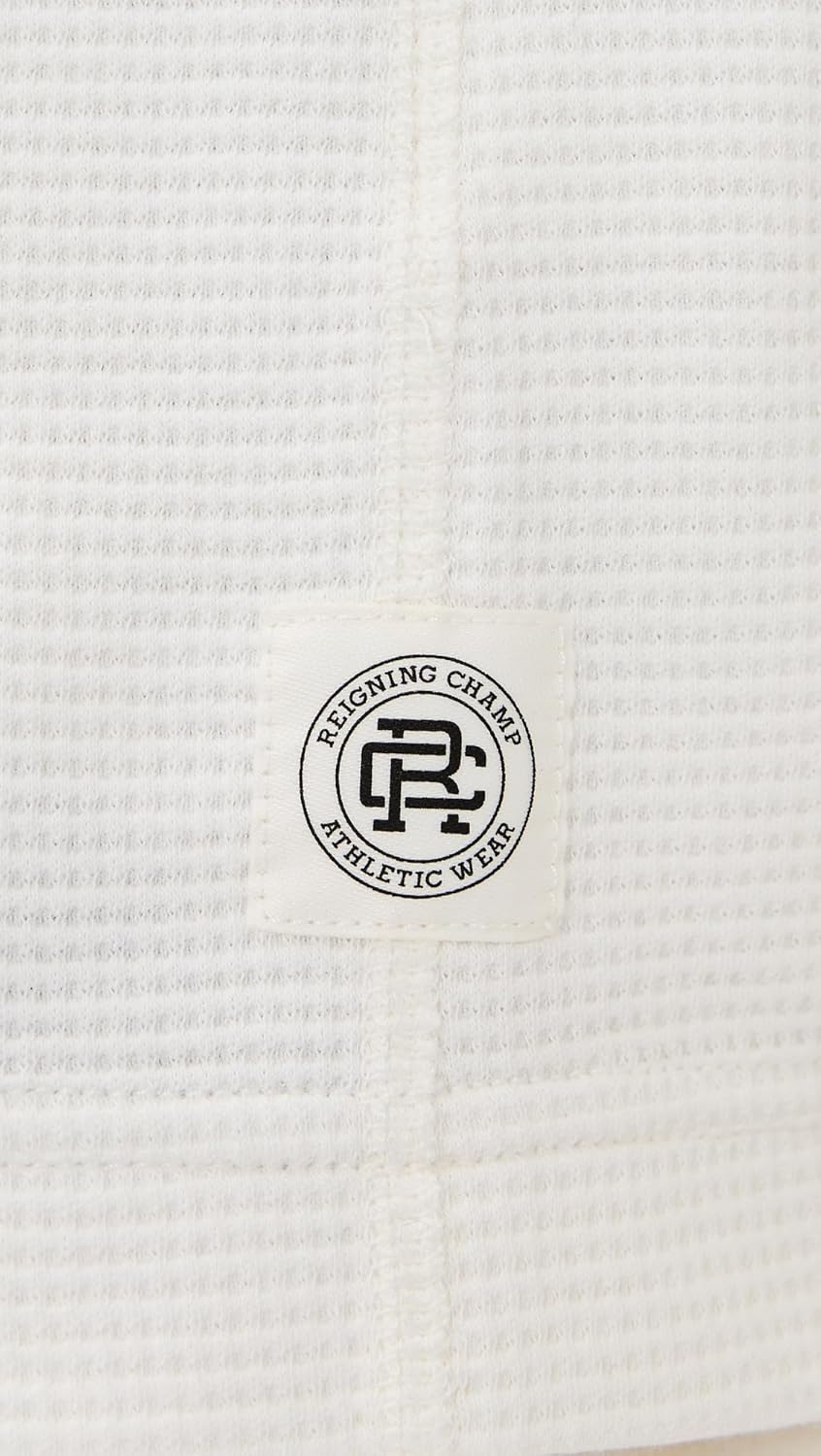 REIGNING CHAMP Men's Lightweight Waffle Standard Hoodie - Image 6