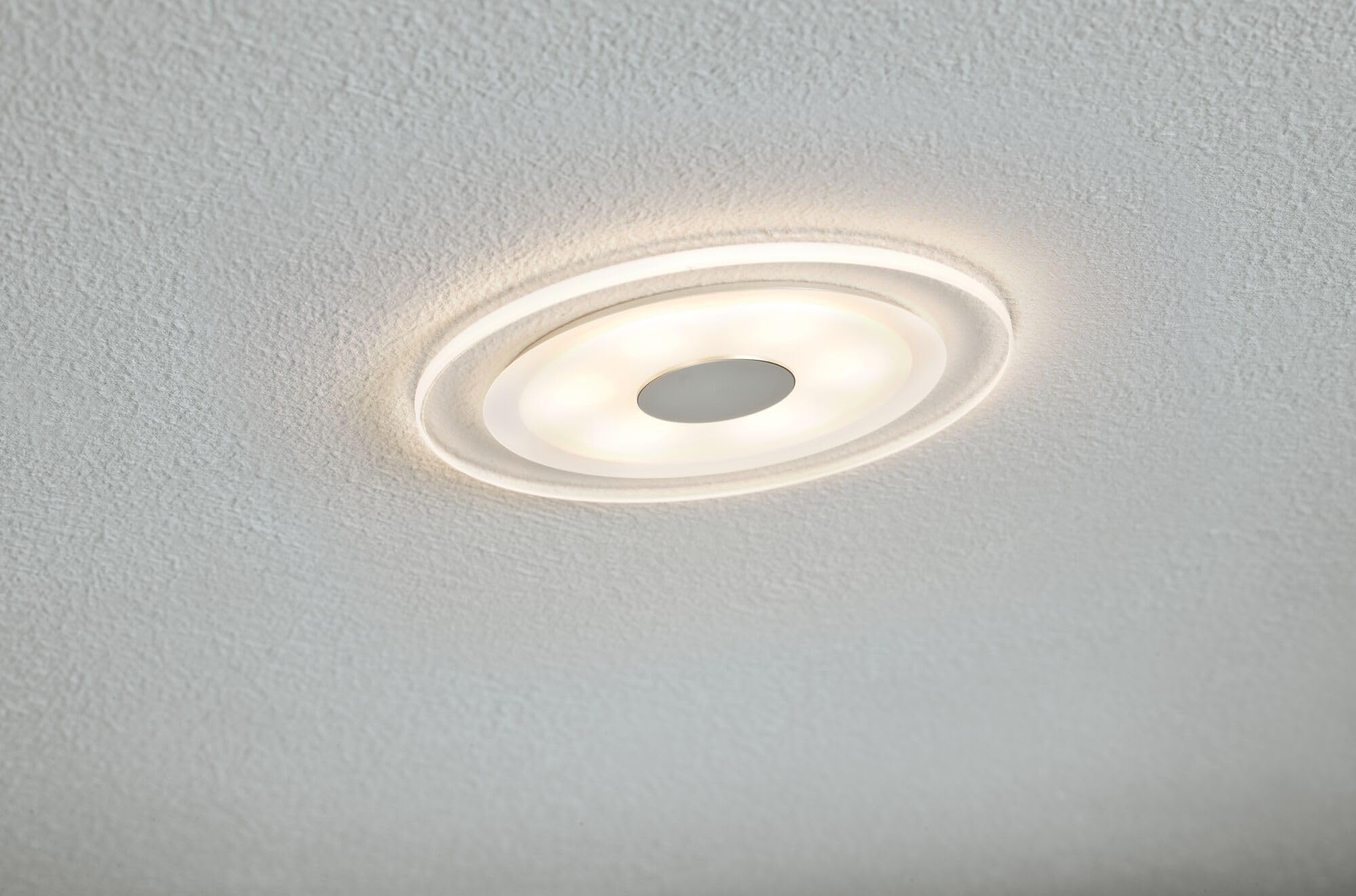 Paulmann 92907 Lampada da incasso LED Whirl rotonda faretto da incasso 3x5,5W a soffitto alluminio satinato apparecchio da incasso luce da incasso dimmerabile apparecchio da incasso a soffitto