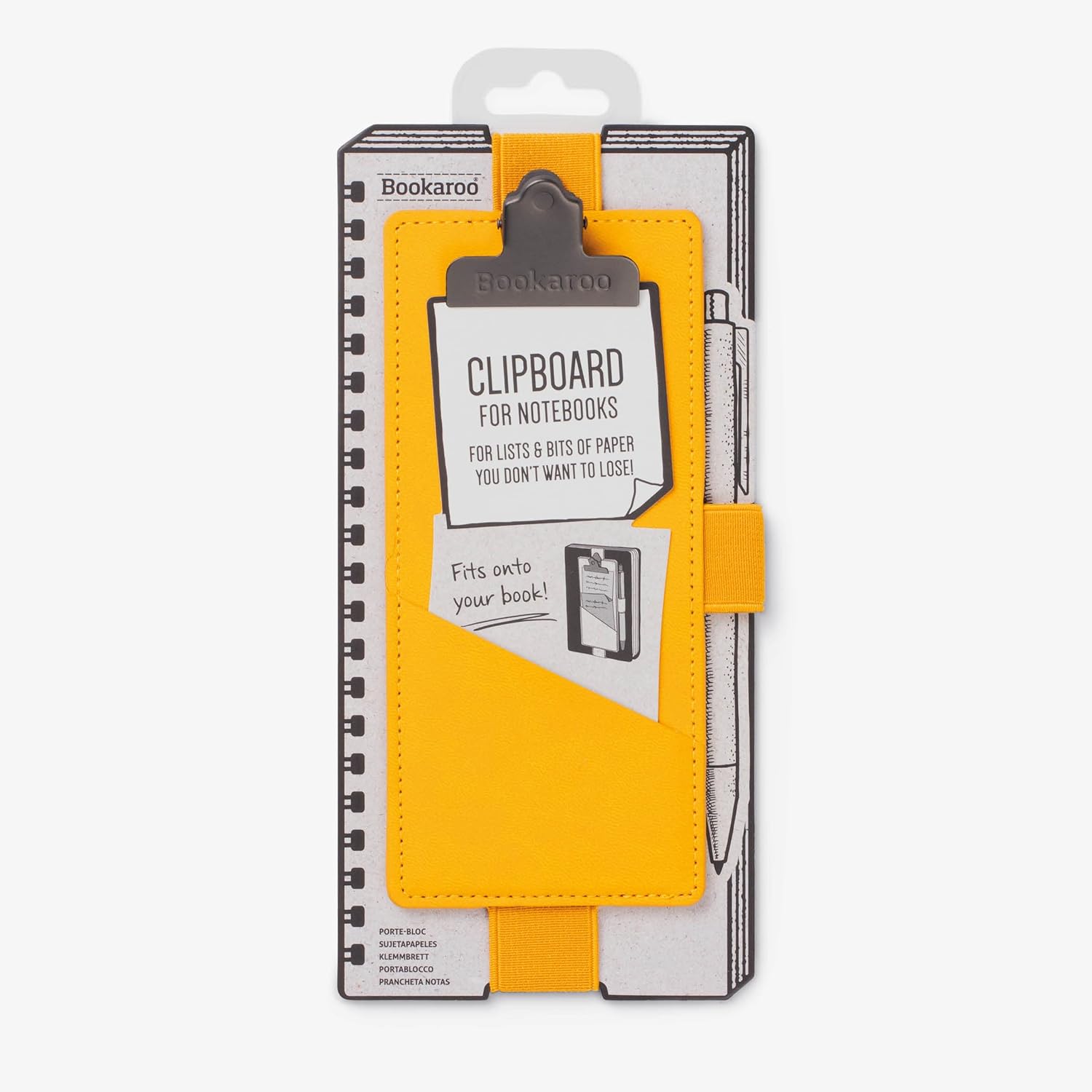 IF Bookaroo Clipboard for Notebooks - Yellow      Misc. Supplies – January 1, 2020