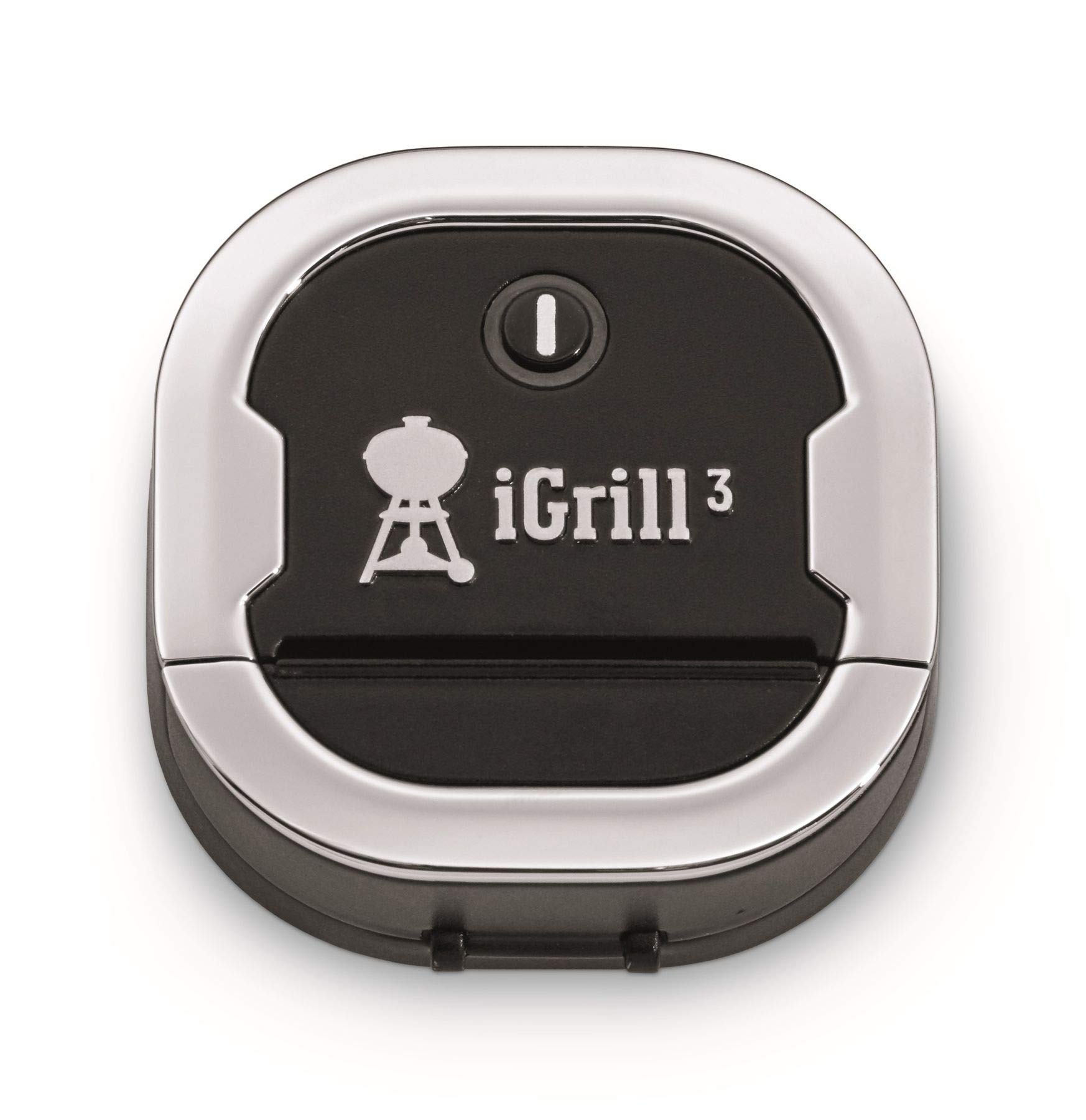 Weber iGrill 3, termómetro inteligente con sonda Bluetooth incluida, para serie Genesis II (y - LX) & Spirit II, control a través de la aplicación para smartphone - Plata (7205)