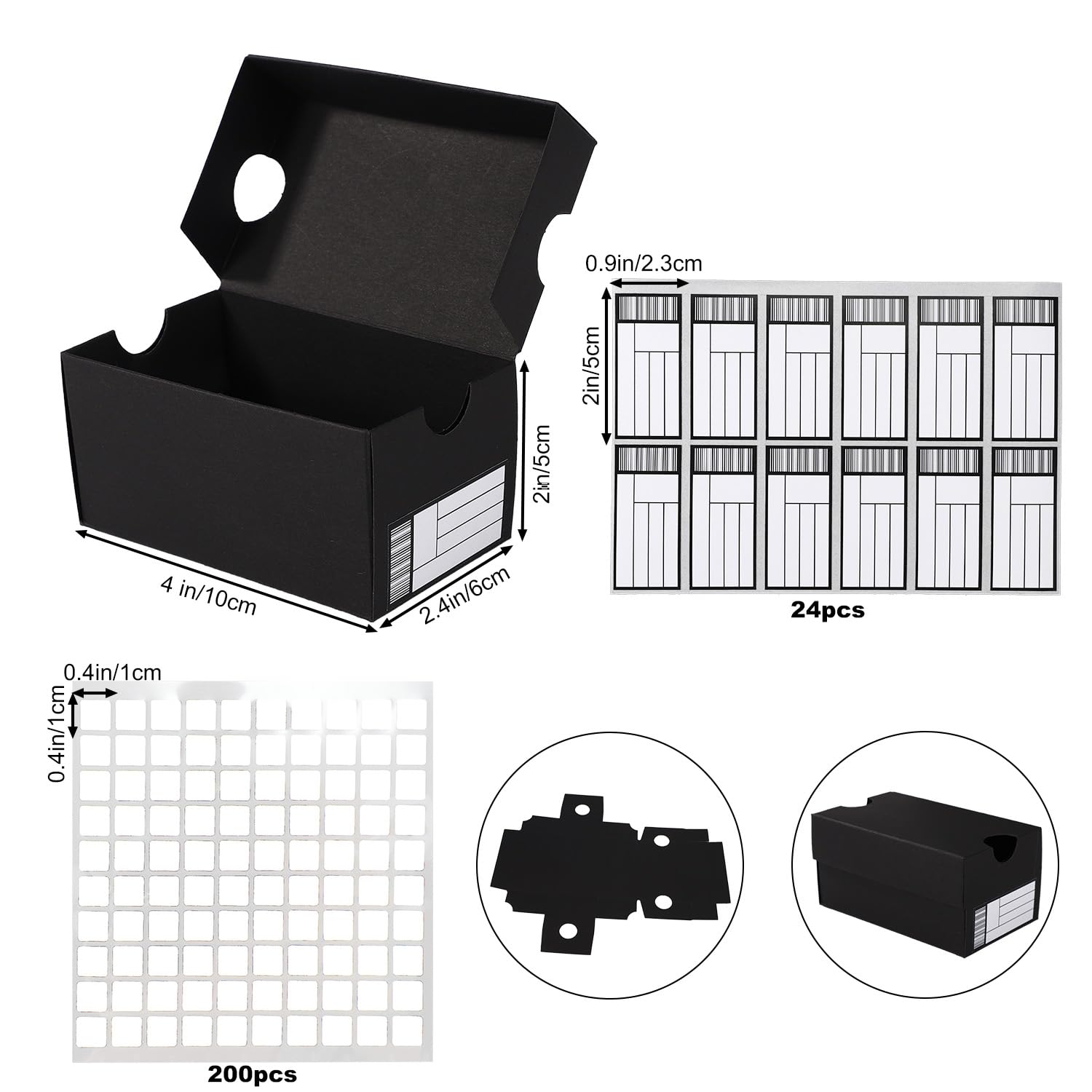 Amazon.com: 24pcs Black Mini Shoe Gifts Boxes, Sports Jordan Nike