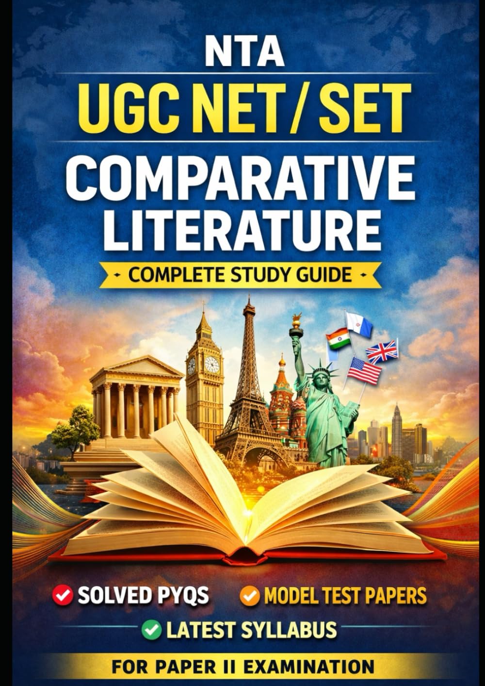 UGC NET / SET Comparative Literature: 1000+ PYQs & Model MCQs with Answer Keys
