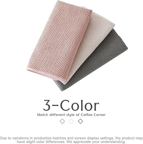 Miniatura 2 de Paquete de 12 toallas de barista, paños de microfibra para barista, accesorios de limpieza de café para máquina de espresso, varita de vapor,