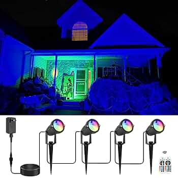 ちゃい　スロープランプ VOLISUN Halloween Spotlights Low Voltage Landscape ligths