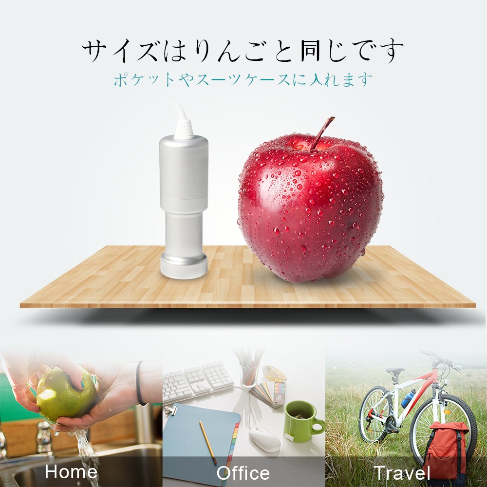 CE-9600 ポータブル超音波洗浄機 Amazon | 超音波クリーナー、GENENG CE-9600フルーツ、野菜