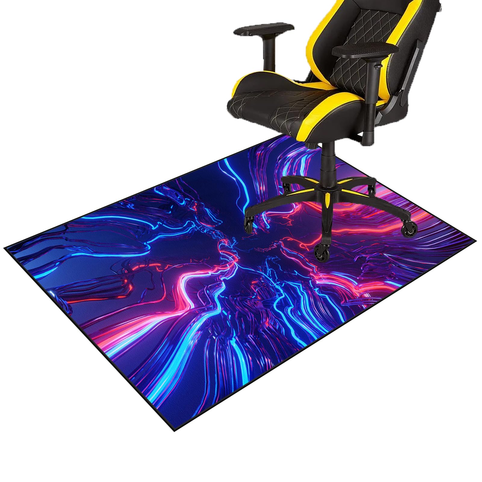 Heavy Duty Office Gaming Chair Mats for Hardwood Floor Non-Slip Desk Chair Mat Low Pile Floor Protectors Mat for Rolling Chair Computer Chair Carpet Mat for Tile Laminate Rolling Chair 80 x 120 cm — image 1