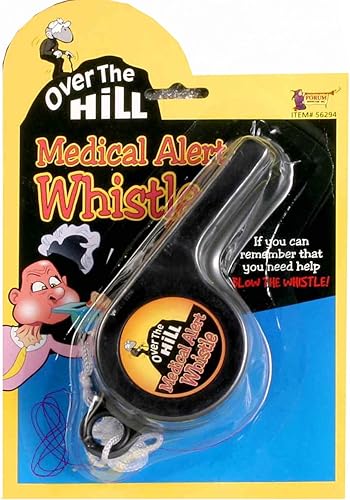 Forum Novelties Over The Hill - Silbato de alerta médica, regalo de broma