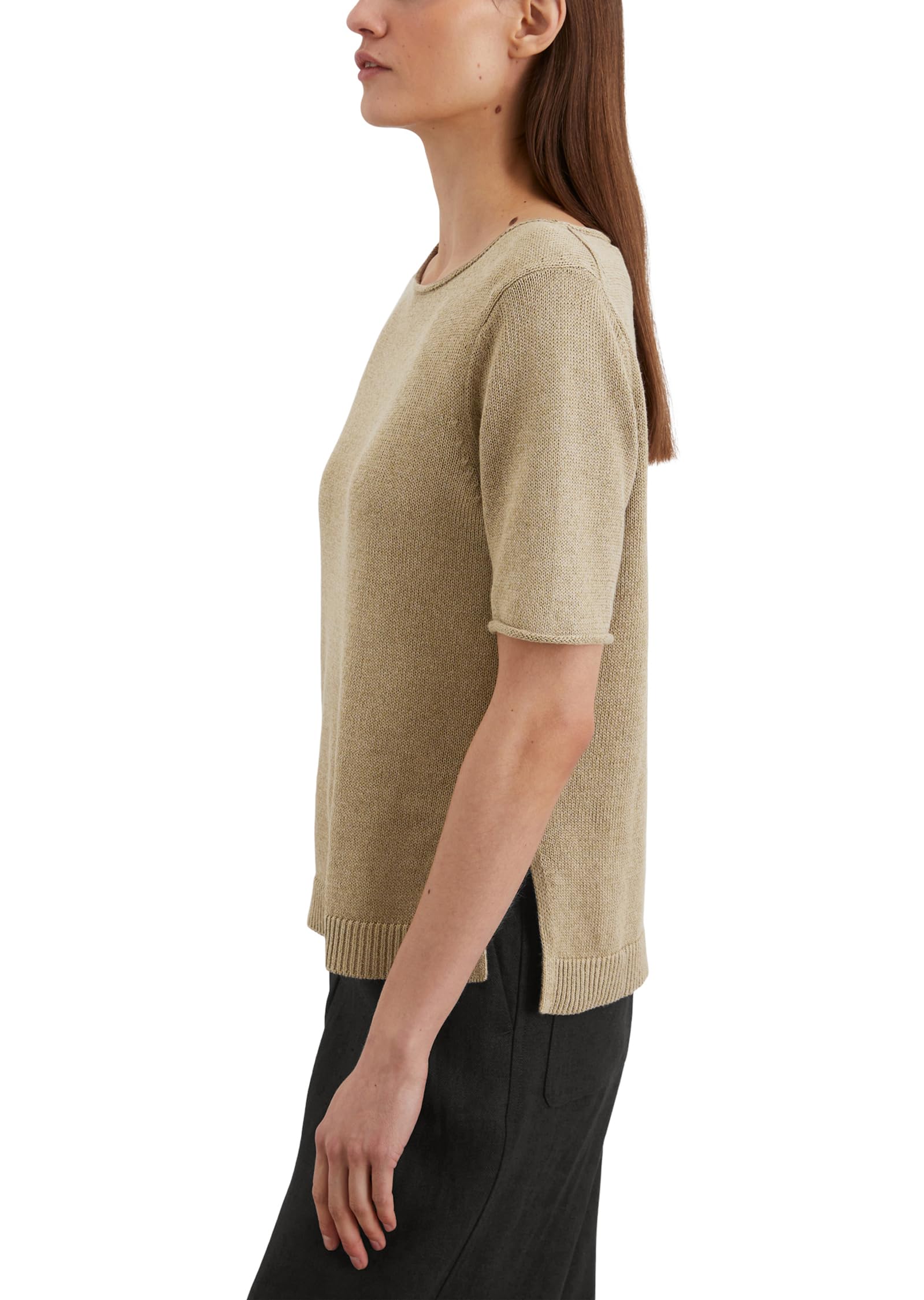 Marc OߴPolo Femmes Pull à Manches Courtes tricoté Regular fit