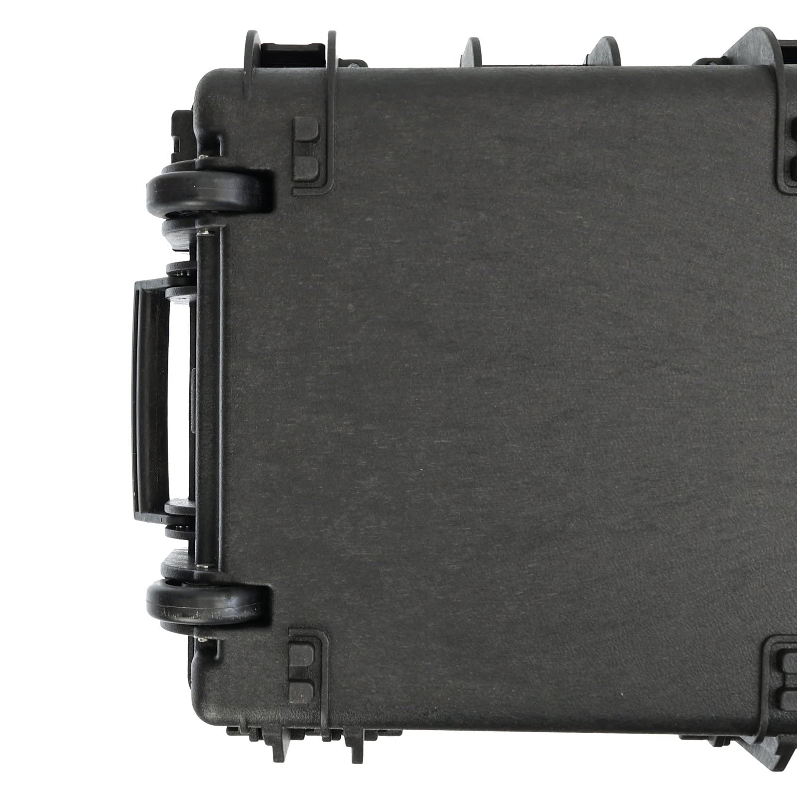 OpTacs Waffenkoffer für Langwaffen - Large 118,9x40,5x16,0cm schwarz Schaumstoffpolsterung Koffer Gewehrkoffer Rifle Case für Airsoft Gewehr Waffe Jagd