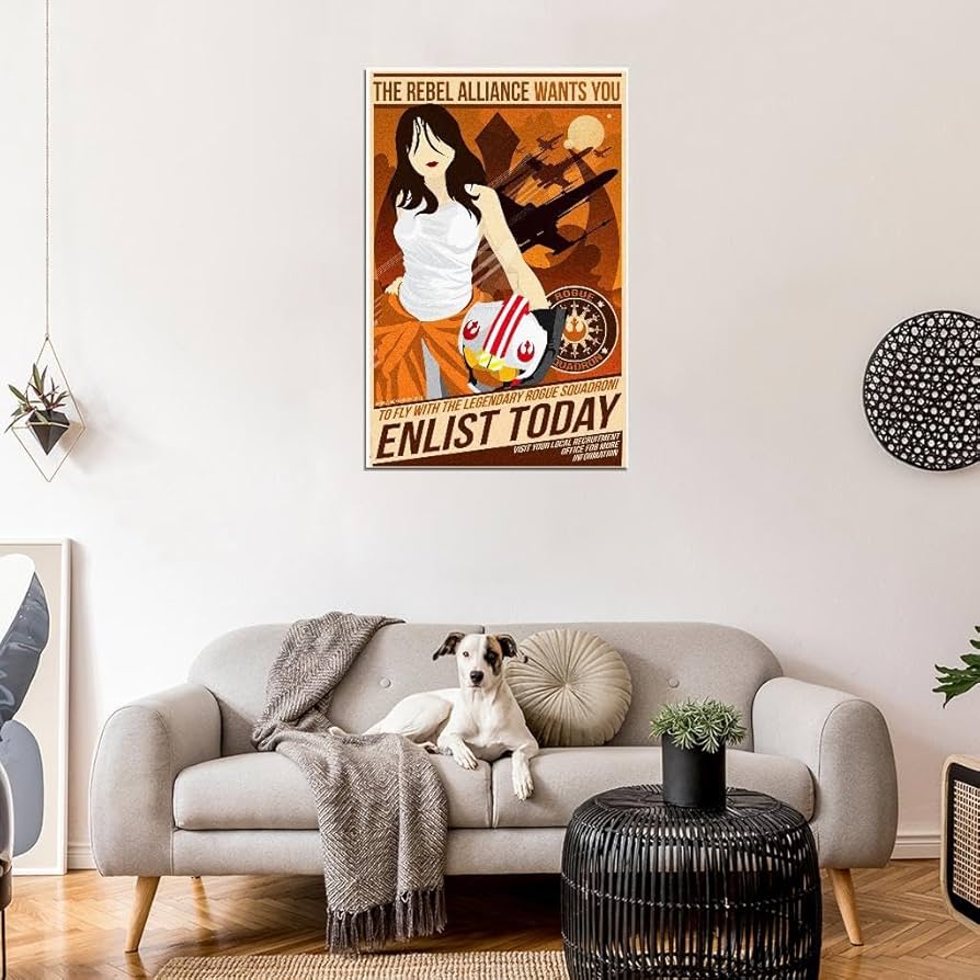 Amazon.com: Ski Town ALL-STARS V9890 Enlist Rebel Alliance Pilot X