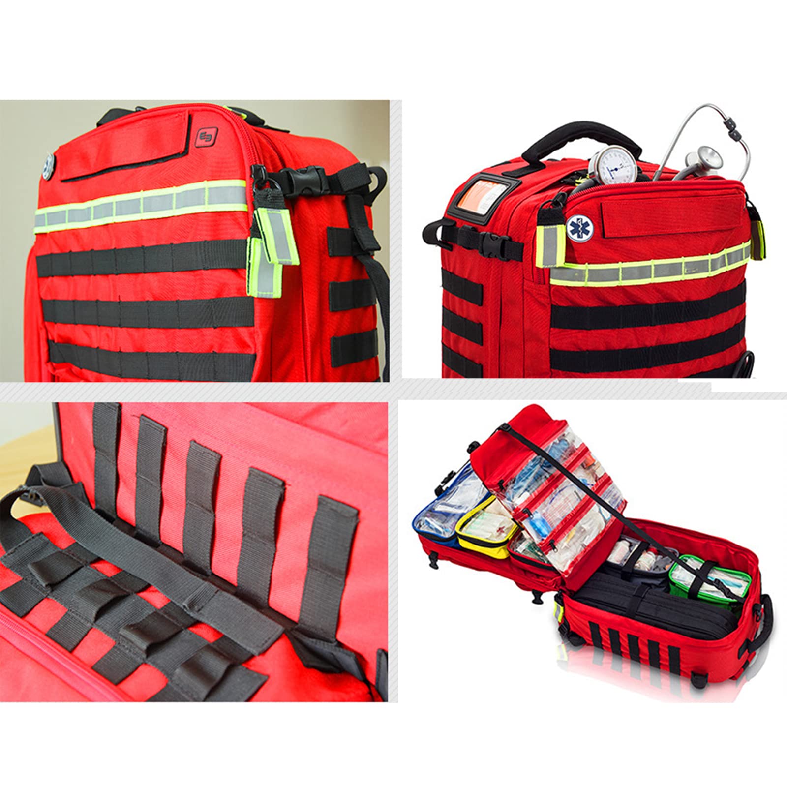 Amazon.co.jp: 応急処置戦術医療バッグ空のバッグ、レスキューチーム