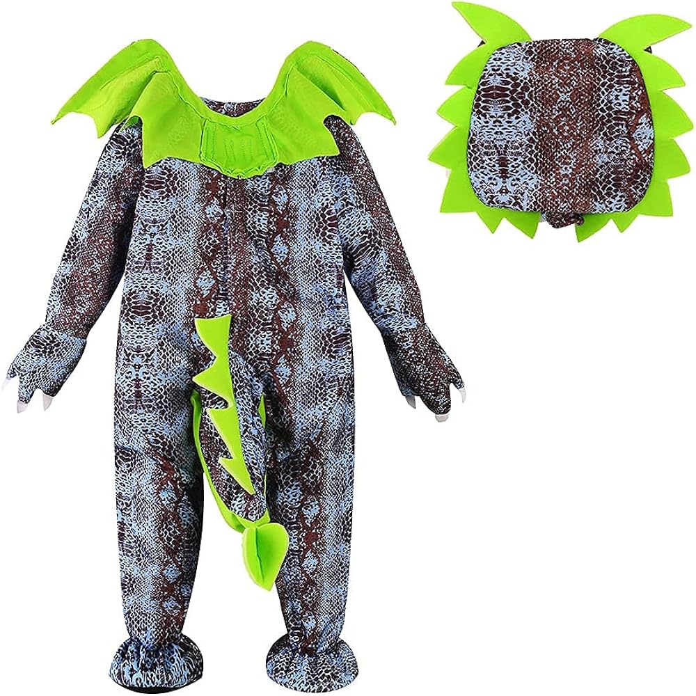 Miniatura 3 de Disfraz de dinosaurio para niños dinosaurios dragones monstruos para niños disfraz de fiesta perfecto regalo de cumpleaños