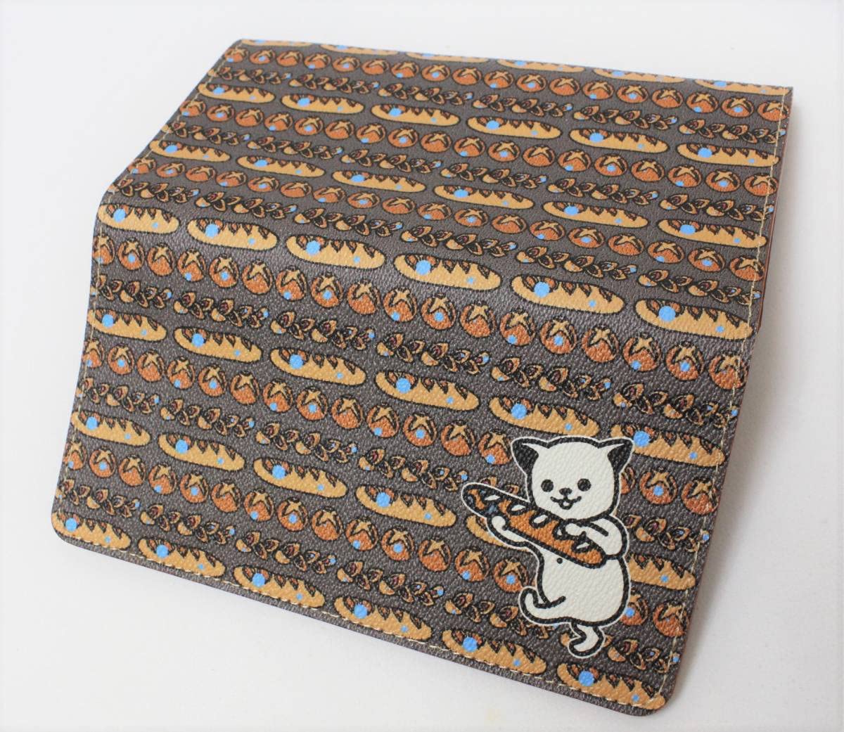 23ss CUNE キューン うさちゃんとねこちゃんロングウォレット 長財布 茶トラロングウォレット｜ウサギがいる｜CUNE ONLINE STORE