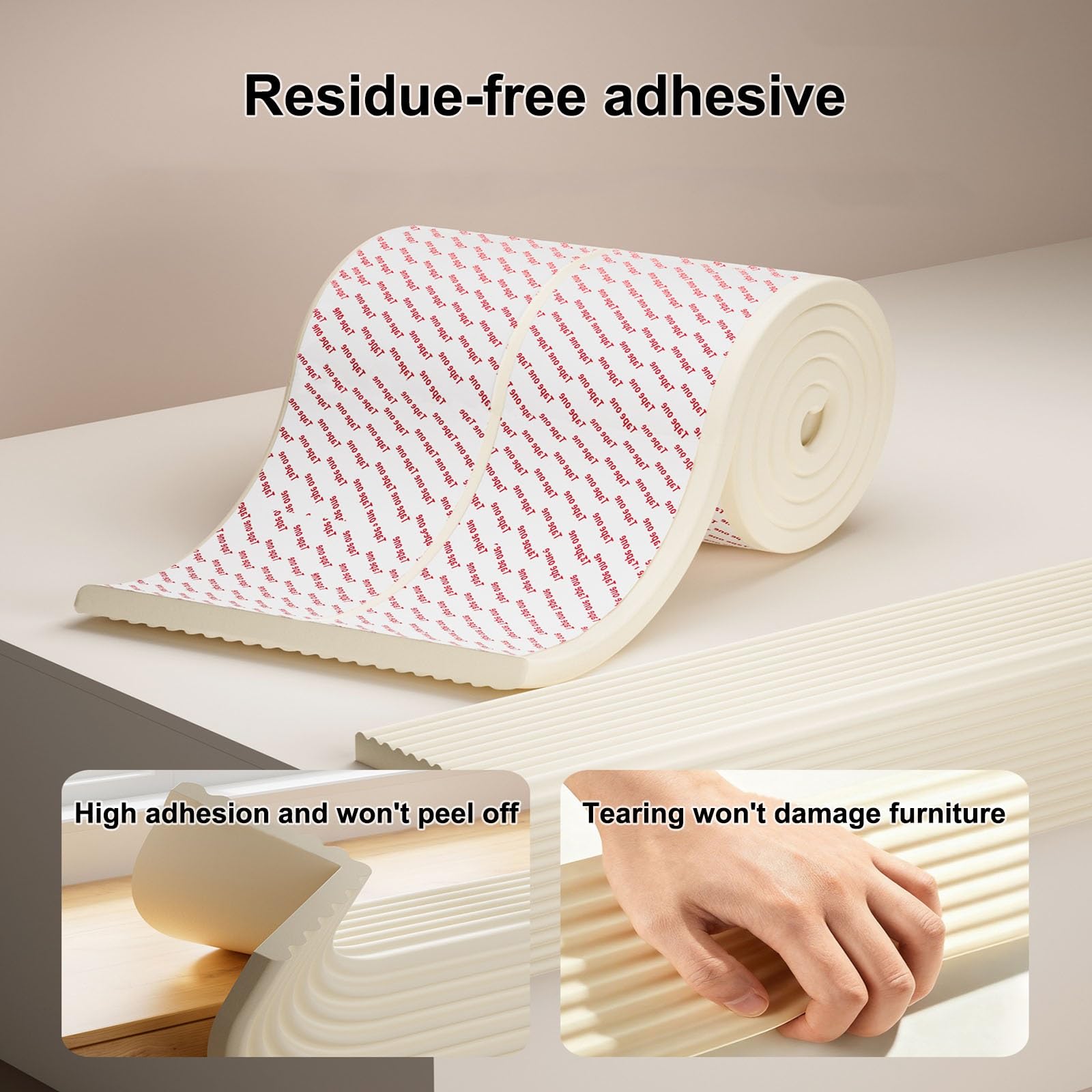 Protections d'angle extra épaisses pour meubles, protections de bords autocollantes pour tables, cheminées, bureaux