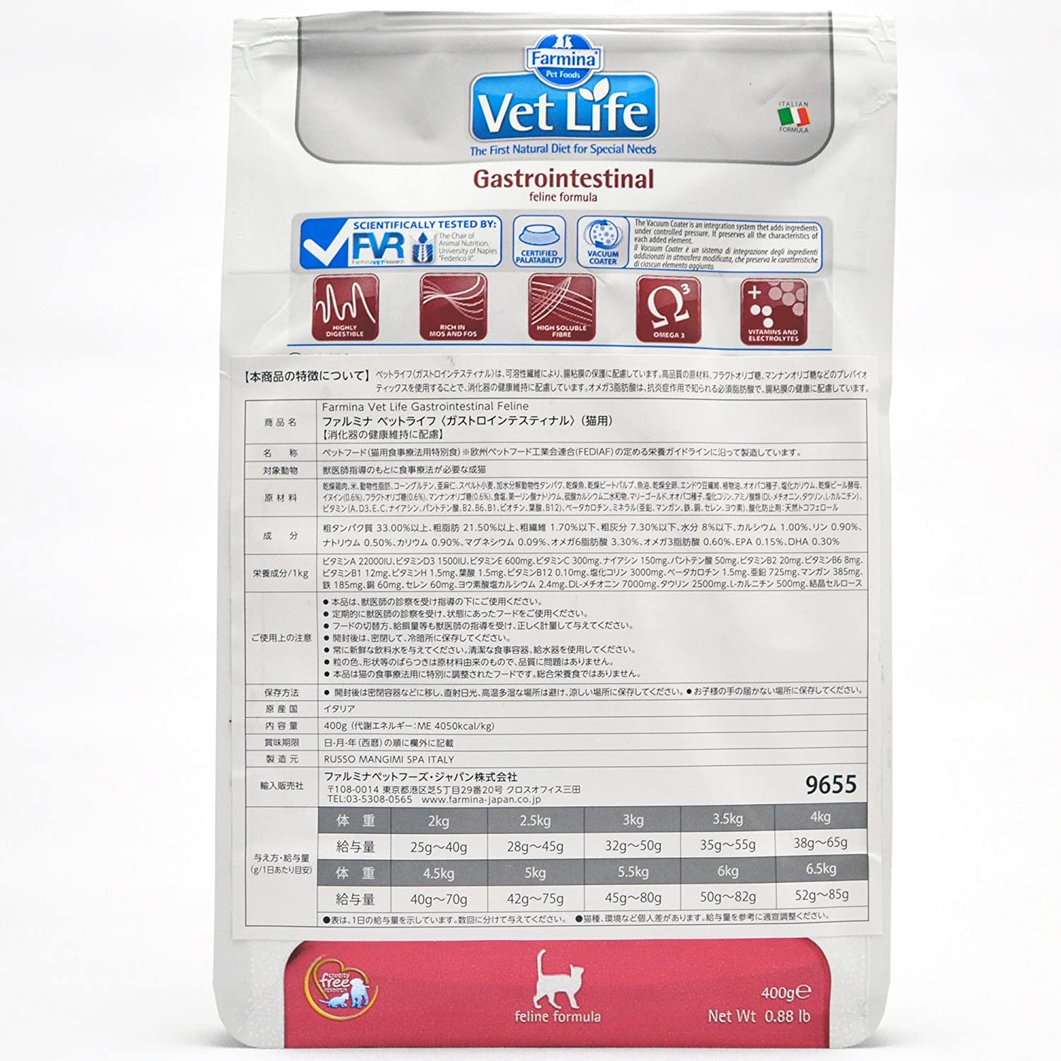 DynamicSales (India) Vet Life Gastrointestinal Adult Dog Food, 2kg