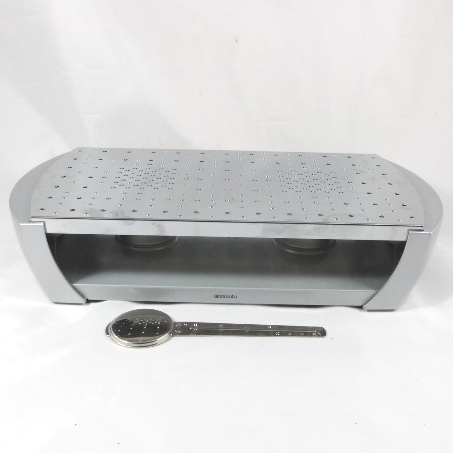 Brabantia 2 Burner Food Warmer Gray and Stainless Steel