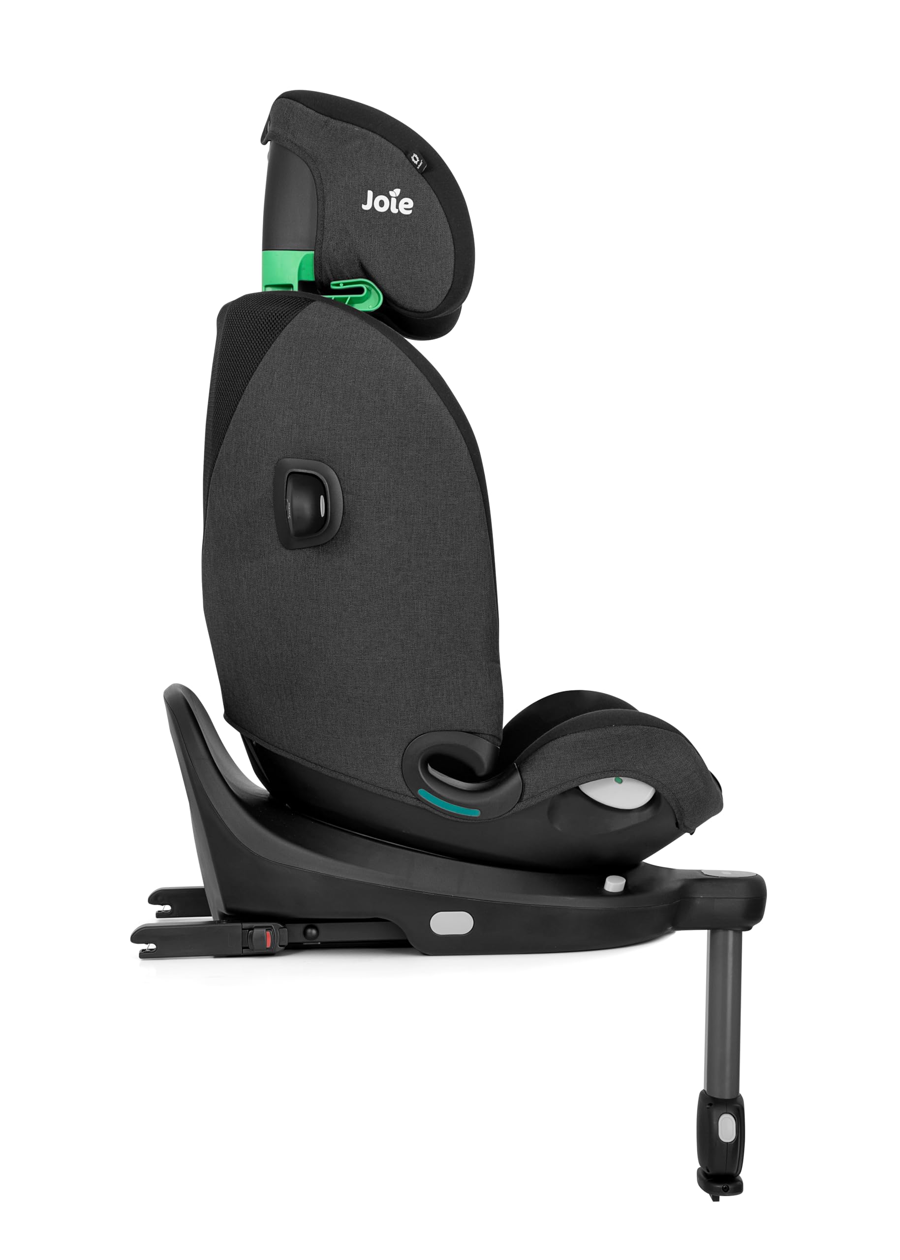 Joie i-Pivot™ Grow Kindersitz, i-Size R129, drehbar, ISOFIX, Seitenaufprallschutz, Geburt bis 10 Jahre (40–135 cm) (Shale)