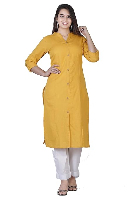 Solid Kurta With Palazzo Pan