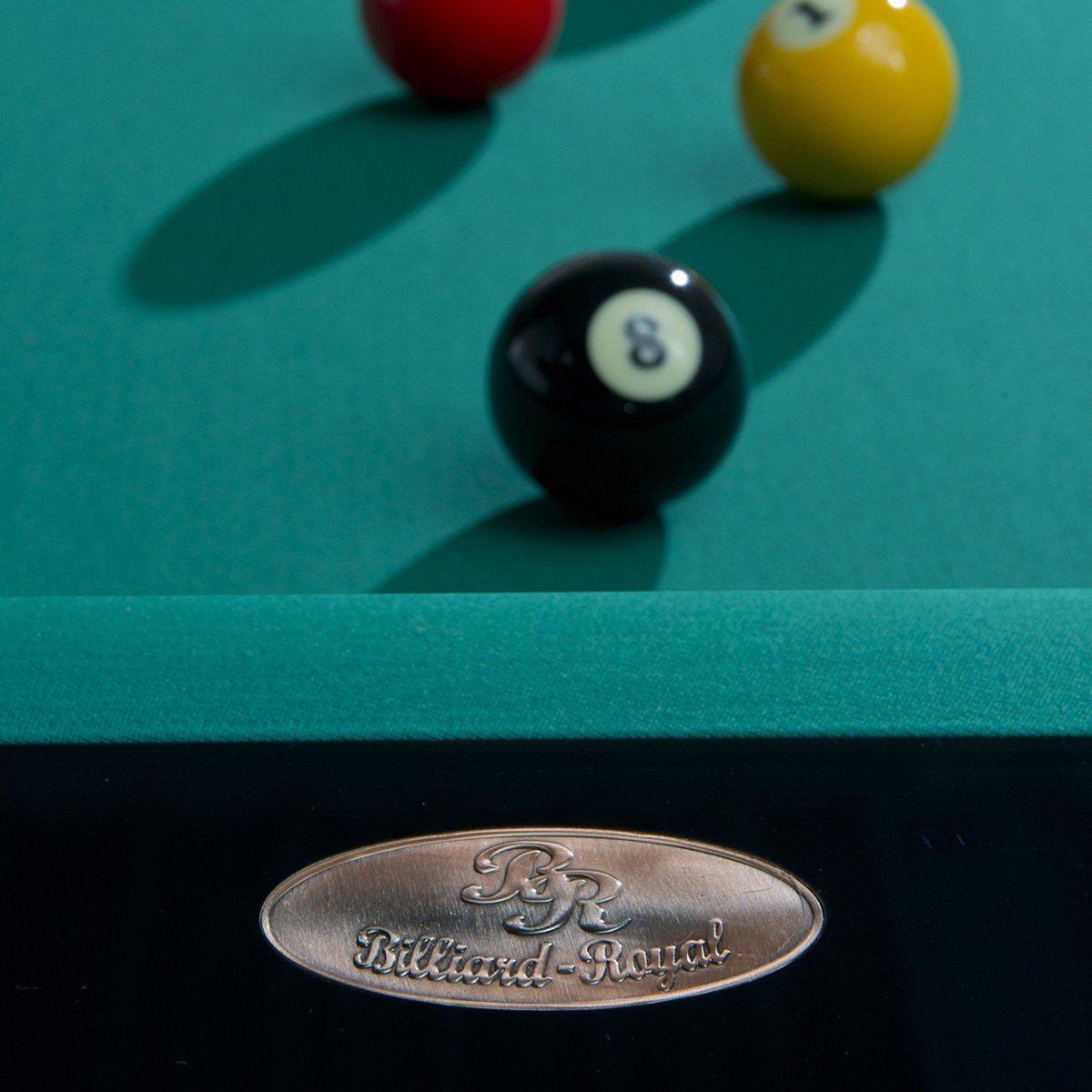 Mesa de billar Modelo Olivia Black 8 FT., azul