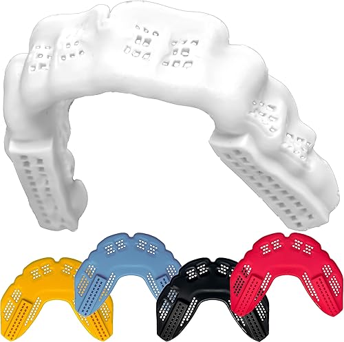 Bulletproof Worlds Thinnest Most Breathable Mouth Guard is 3X Stronger! BJJ Football MMA Basketball Hockey Lacrosse Rugby Boxing Sports Mouthguard