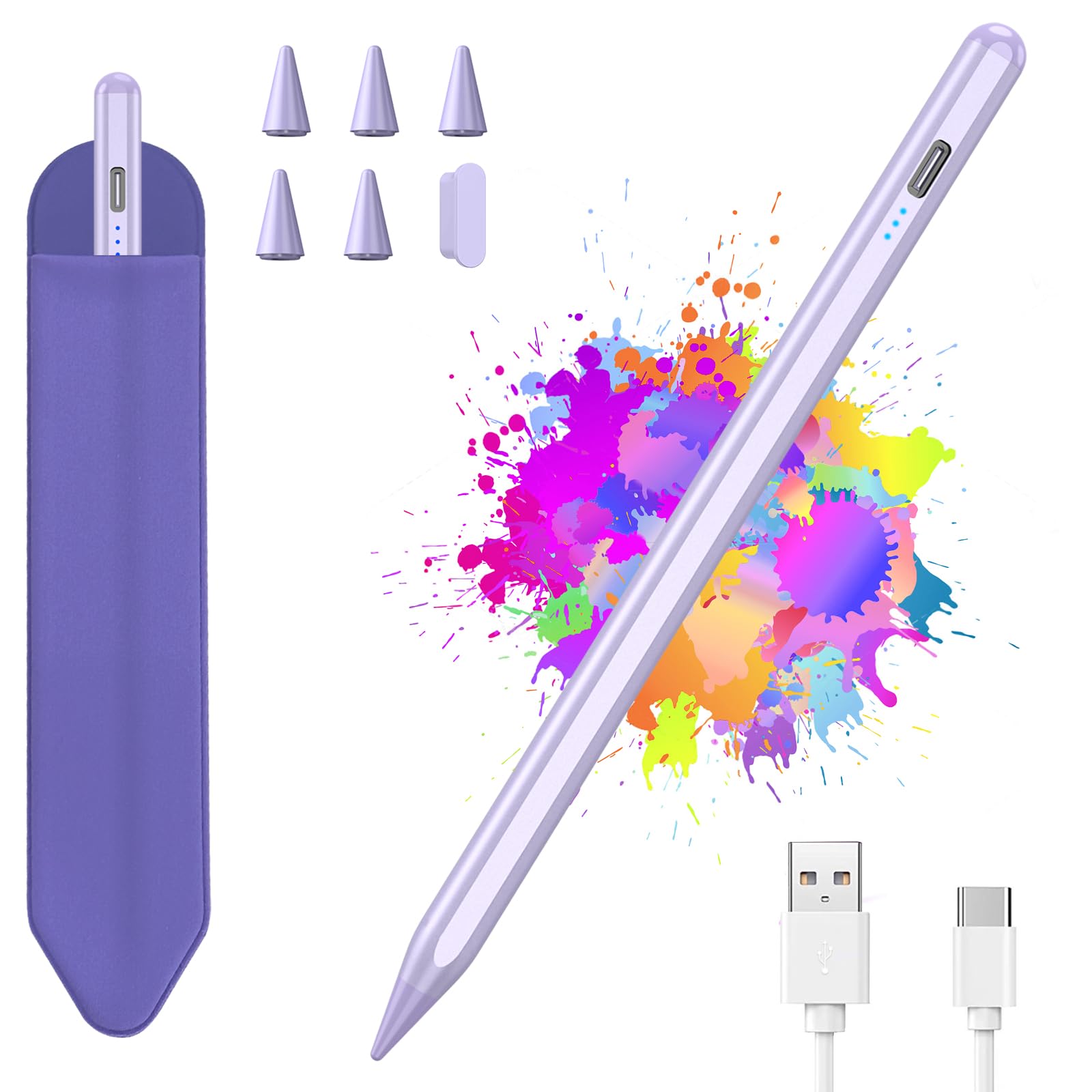 KBCASE Penna per Apple iPad (2018-2025) Pencil per iPad A16