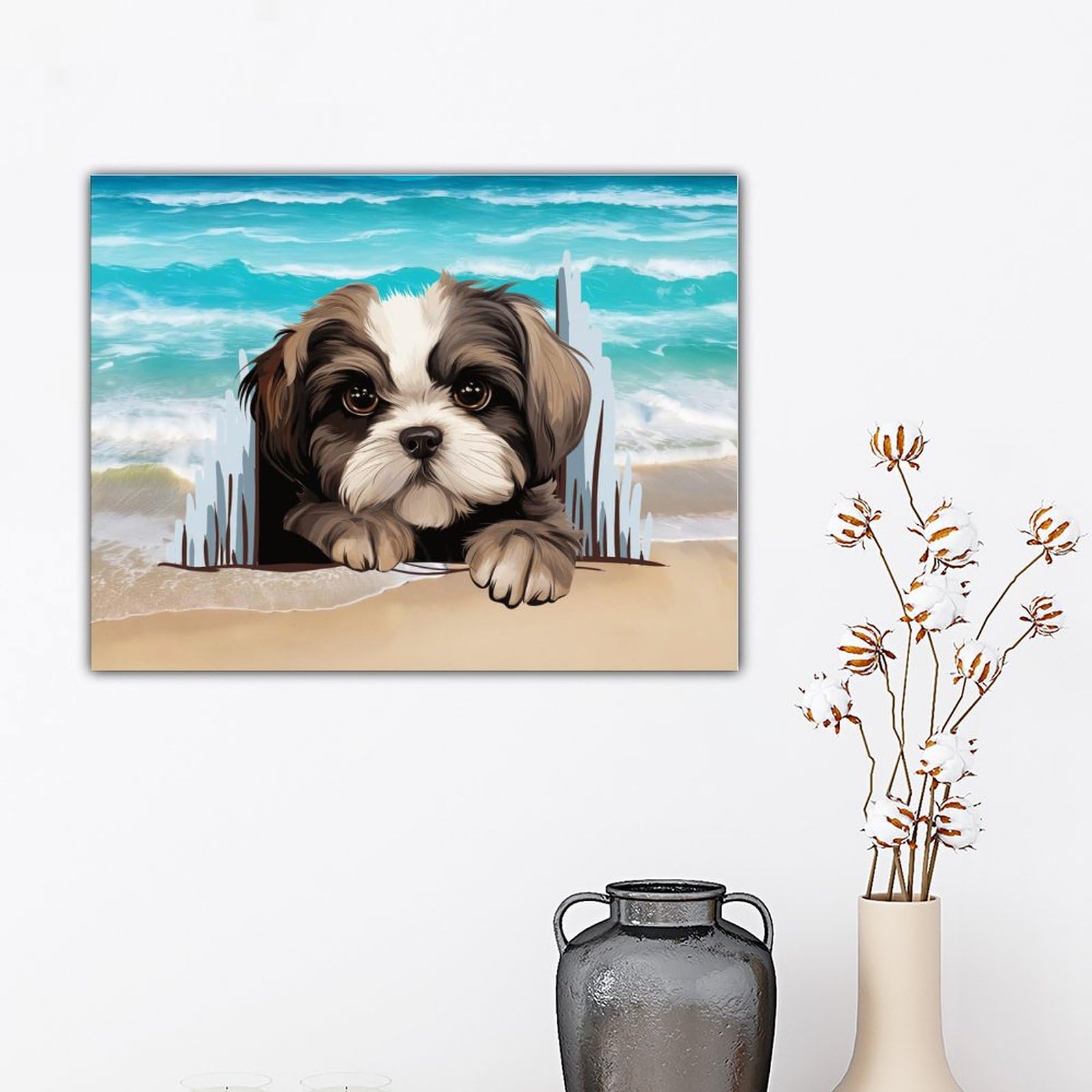 Society6 ケース Happy Dog by 13 Styx Dachshund dog art, whimsical dog art 'Honey' the Happy Dog