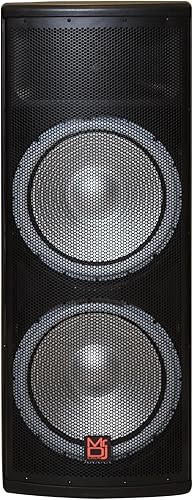 Miniatura 6 de Mr. Dj PRO215LED Altavoz Bluetooth Profesional Dual 2x15 5500W Altavoz PA DJ Luz Bluetooth