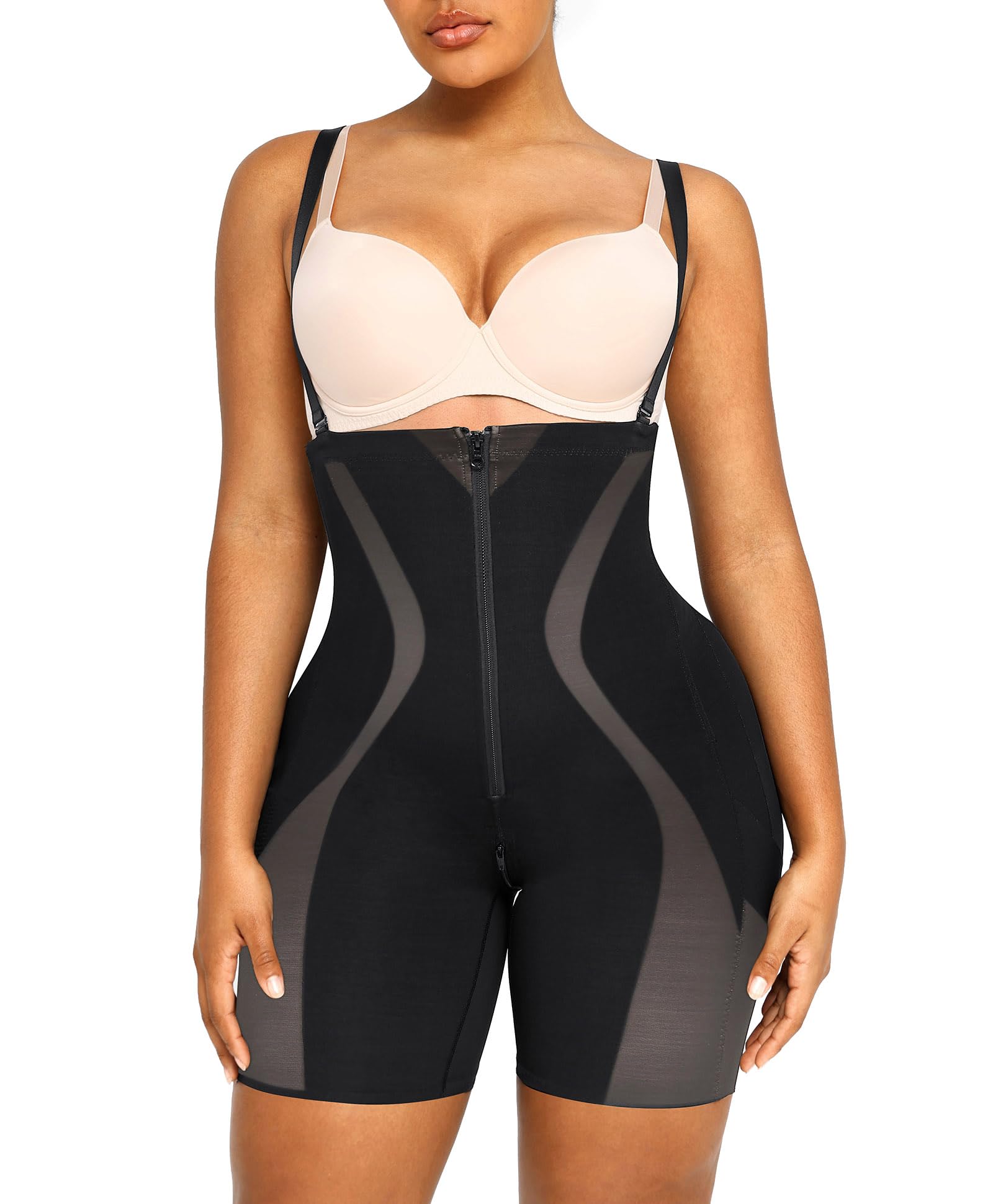 Shapewear Tummy Control Womens High Waist Body Shaper Shorts Butt Lifting Shapewear Bodysuit Moldeadoras