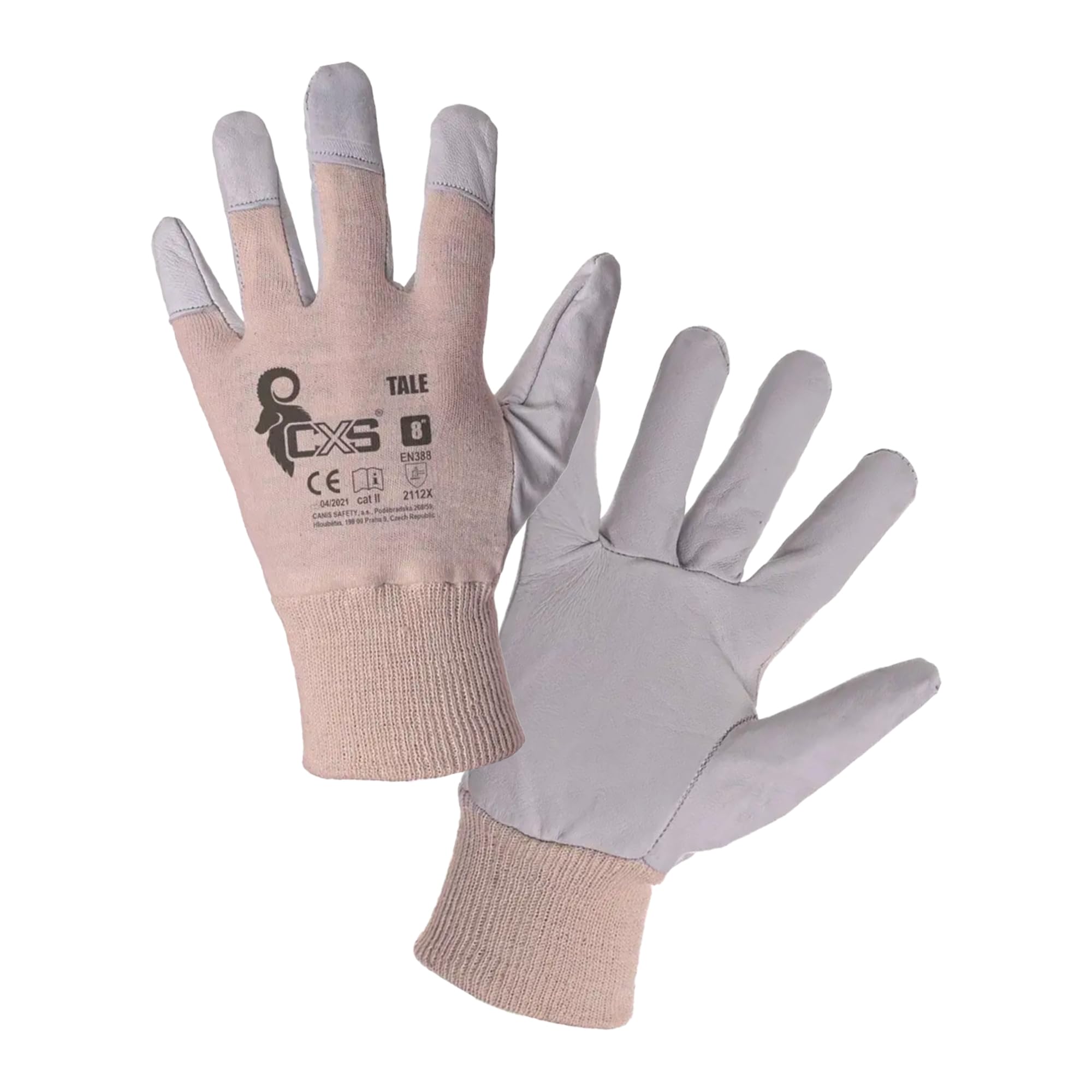 CXS Tale Arbeitshandschuhe aus Ziegen- oder Schafsleder - atmungsaktive Handschuhe mit Stulpe und Baumwollstrickrücken, Handschuhe für Hausarbeit, Produktion, Lager, Leichtindustrie (7, 1 Paar) bei Günstiger Preis
