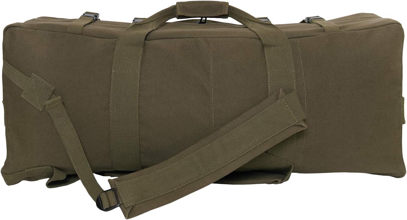 Rothco GI Type Enhanced Cotton Canvas Duffle Bag, Olive Drab