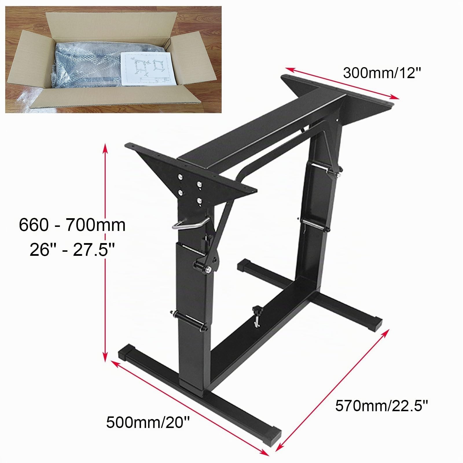 Supporto per Tavolo per Camper, Gambe da Tavolo in Metallo, Carico Massimo 250 Kg, Base per Tavolo da Pranzo RV per Patio, Yacht, Roulotte, Stanza
